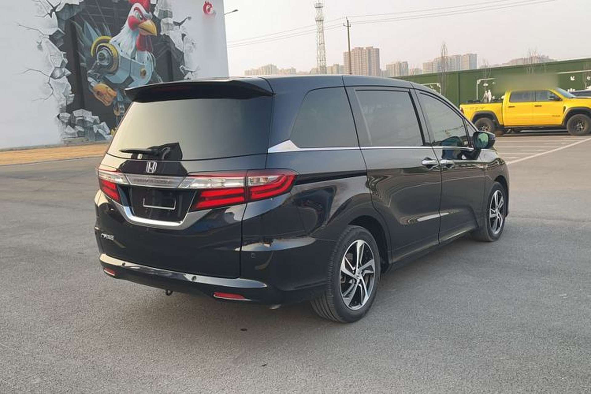 Used Honda Odyssey 2017 2.4L Supreme Edition Rear Right 45 Deg