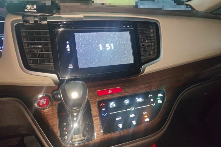 Used Honda Odyssey 2017 2.4L Luxury Edition Audio And AC Panel