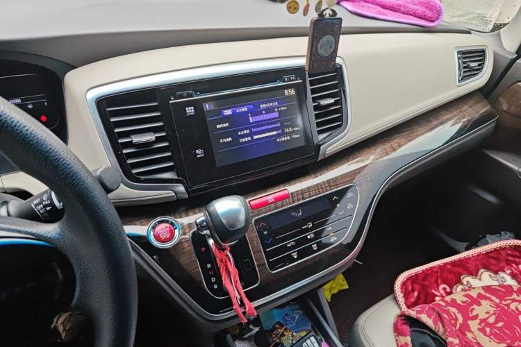 Used Honda Odyssey 2017 2.4L Luxury Edition Audio And AC Panel