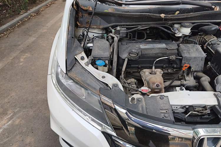 Used Honda Odyssey 2018 2.4L Luxury Edition Engine Bay Right