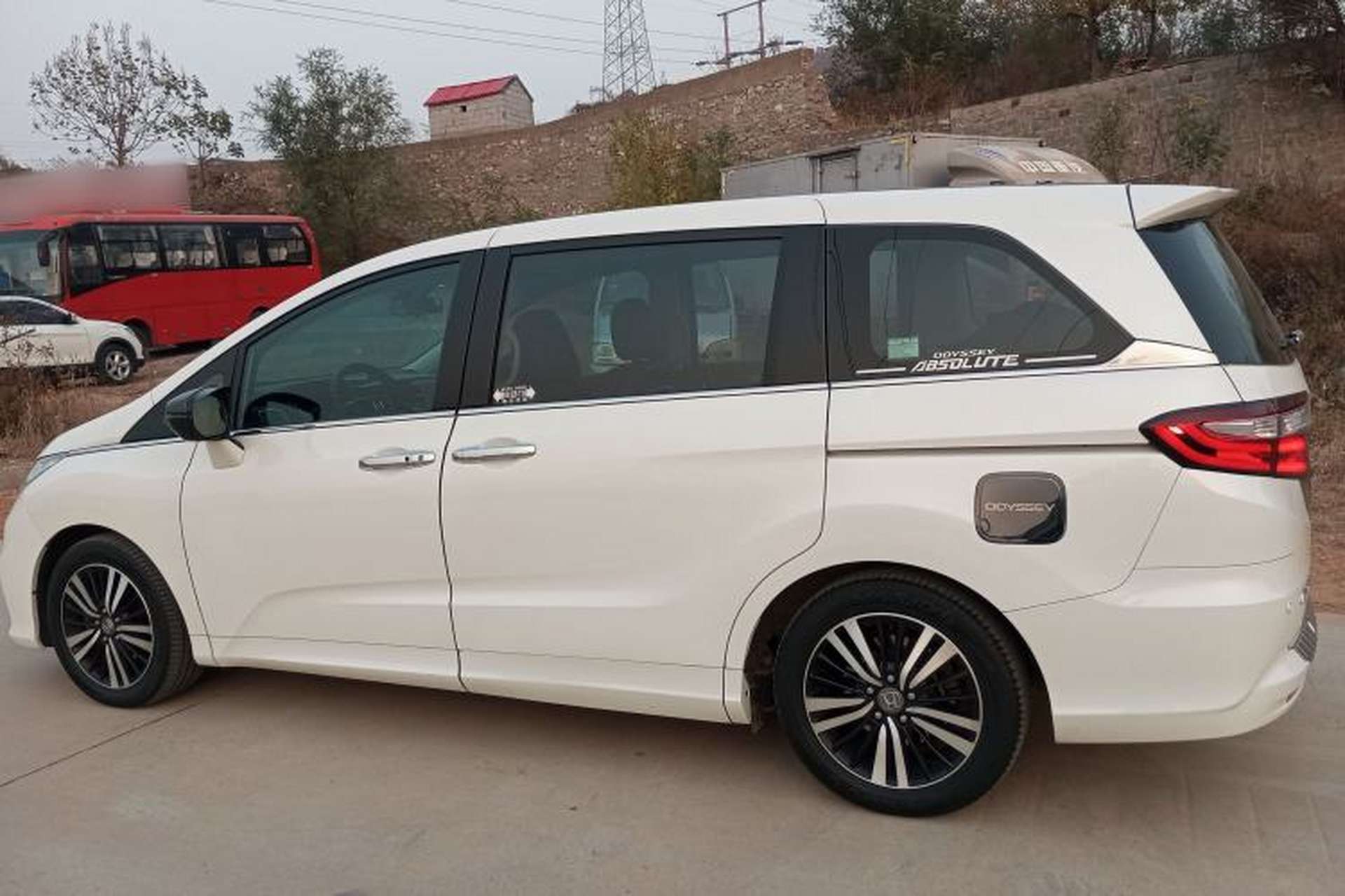Used Honda Odyssey 2018 2.4L Luxury Edition Left Side