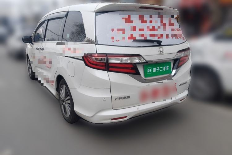 Used Honda Odyssey 2018 2.4L Luxury Edition Rear Left 45 Deg