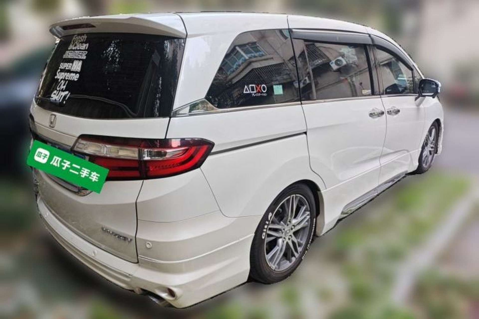 Used Honda Odyssey 2018 2.4L Luxury Edition Rear Right 45 Deg