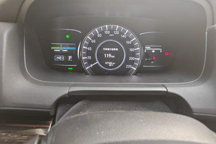 Used Honda Odyssey 2019 2.0L Rui-Zunxiang Edition Odometer Close Up