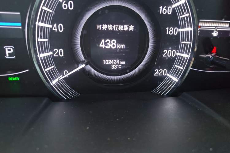 Used Honda Odyssey 2019 2.0L Rui-Changxiang Edition Odometer Close Up