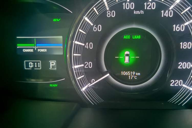 Used Honda Odyssey 2019 2.0L Rui·Smart Edition Odometer Close Up