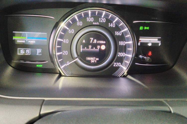 Used Honda Odyssey 2019 2.0L Rui·Supreme Edition Odometer Close Up