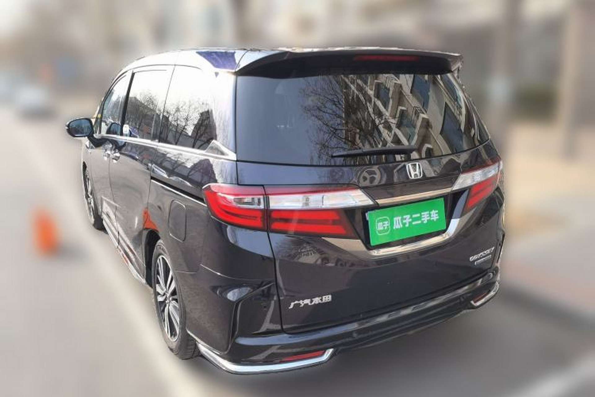 Used Honda Odyssey 2019 2.0L Rui·Zhi Zhen Edition Rear Left 45 Deg