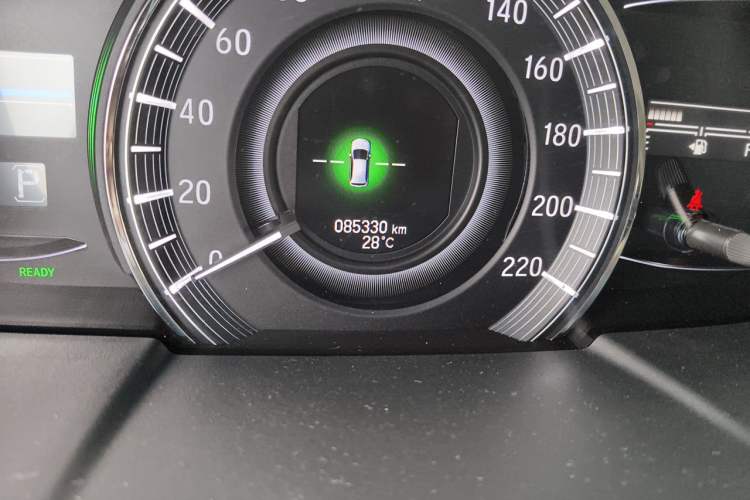 Used Honda Odyssey 2019 2.0L Rui·Zhi Zhen Edition Odometer Close Up