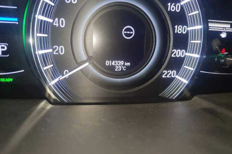 Used Honda Odyssey 2019 2.0L Rui-Changxiang Edition Odometer Close Up
