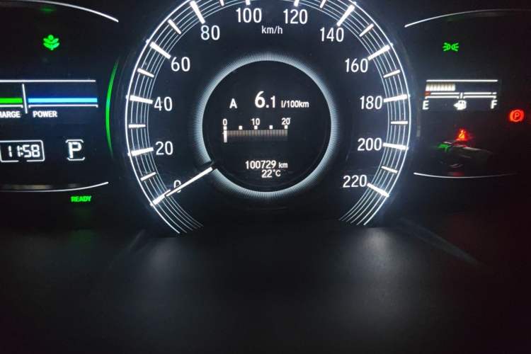 Used Honda Odyssey 2019 2.0L Rui-Zunxiang Edition Odometer Close Up
