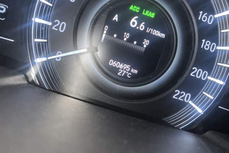 Used Honda Odyssey 2019 2.0L Rui-Zunxiang Edition Odometer Close Up