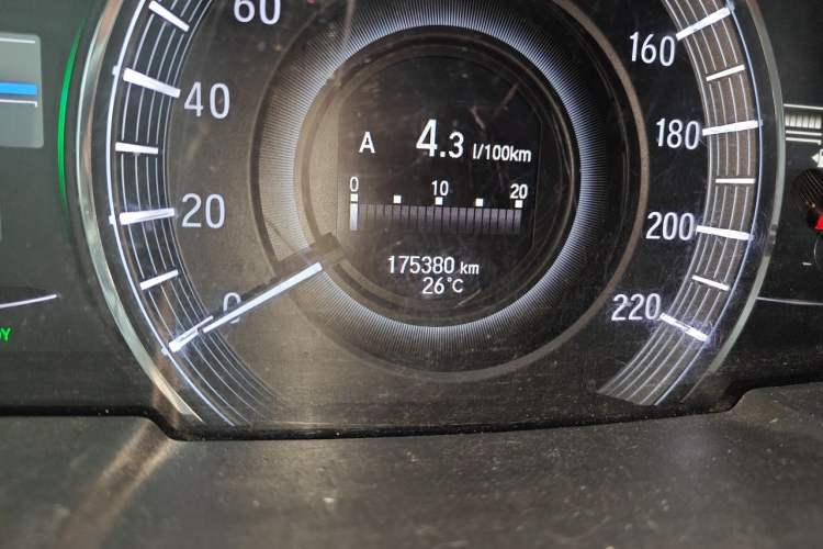 Used Honda Odyssey 2019 2.0L Rui·Comfort Edition Odometer Close Up