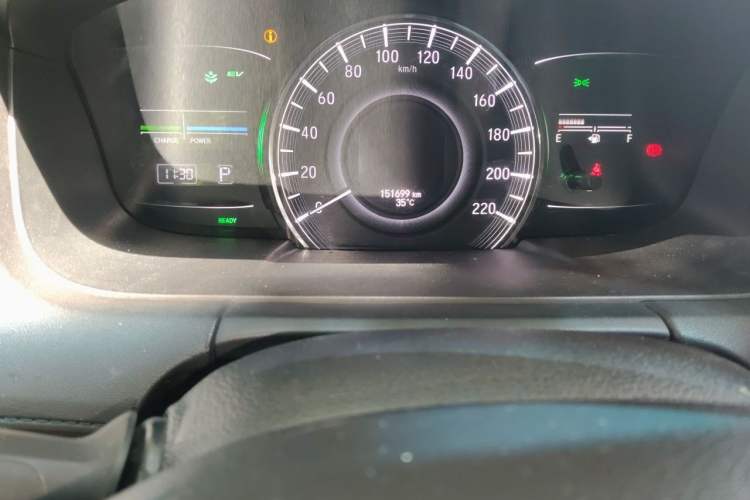 Used Honda Odyssey 2019 2.0L Rui-Zunxiang Edition Odometer Close Up
