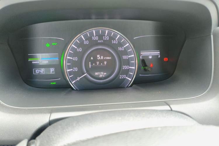 Used Honda Odyssey 2019 2.0L Rui-Zunxiang Edition Odometer Close Up