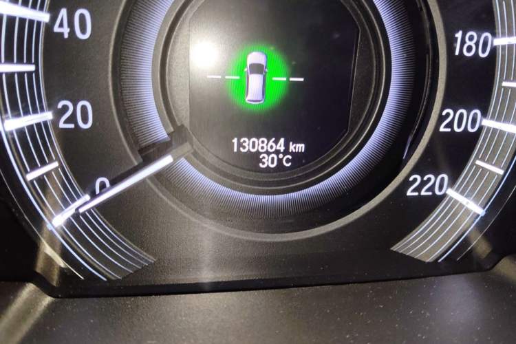 Used Honda Odyssey 2019 2.0L Rui·Zhi Zhen Edition Odometer Close Up