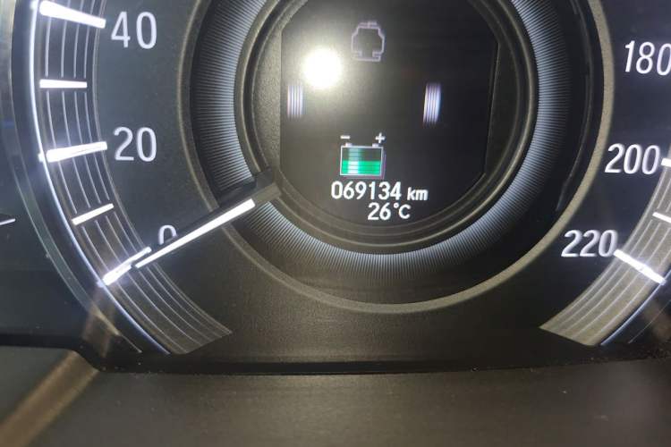 Used Honda Odyssey 2019 2.0L Rui·Smart Edition Odometer Close Up