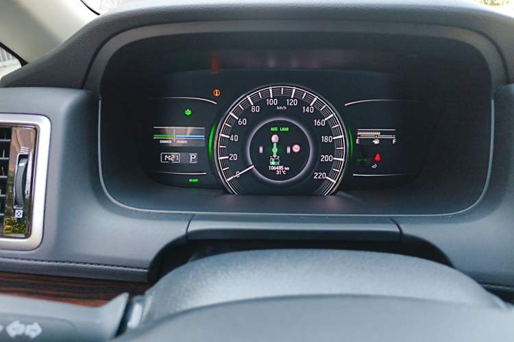 Used Honda Odyssey 2019 2.0L Rui·Zhi Zhen Edition Odometer Close Up