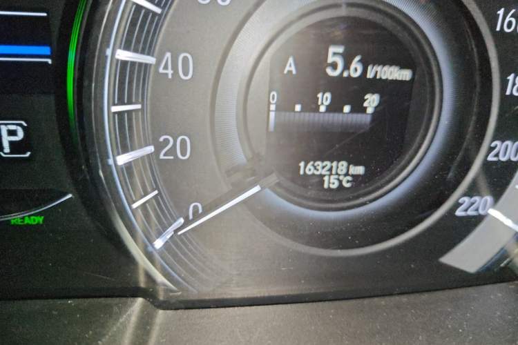 Used Honda Odyssey 2019 2.0L Rui·Zhi Zhen Edition Odometer Close Up