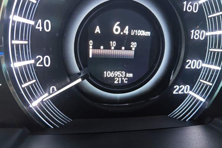 Used Honda Odyssey 2019 2.0L Rui·Smart Edition Odometer Close Up