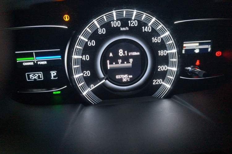 Used Honda Odyssey 2019 2.0L Rui-Zunxiang Edition Odometer Close Up