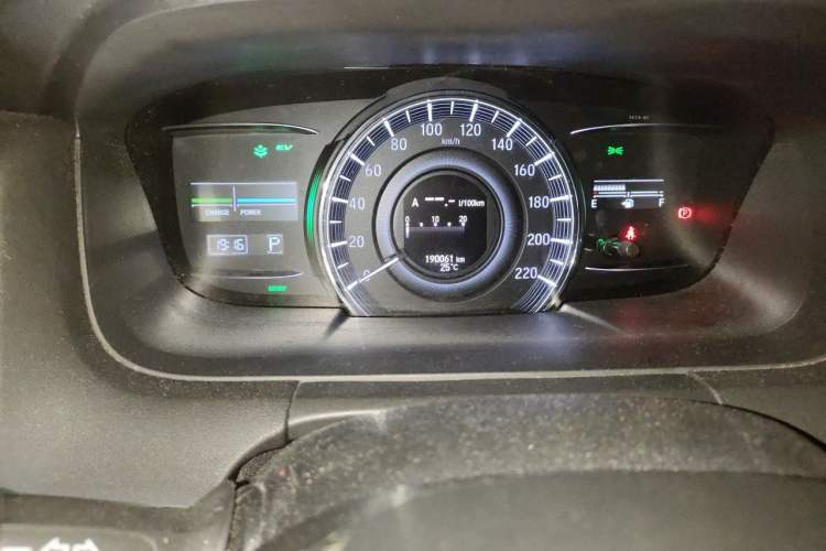 Used Honda Odyssey 2019 2.0L Rui-Zunxiang Edition Odometer Close Up