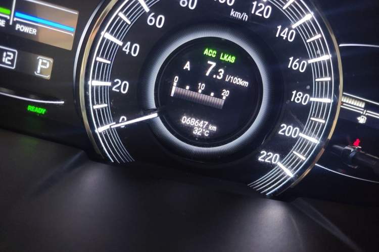 Used Honda Odyssey 2019 2.0L Rui·Smart Edition Odometer Close Up