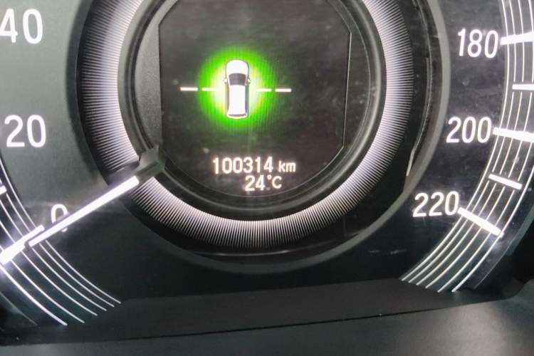 Used Honda Odyssey 2019 2.0L Rui-Changxiang Edition Odometer Close Up
