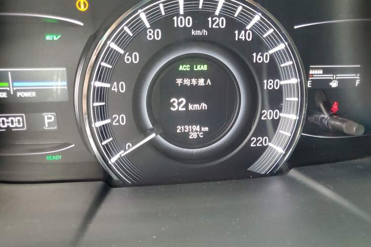 Used Honda Odyssey 2019 2.0L Rui-Zunxiang Edition Odometer Close Up