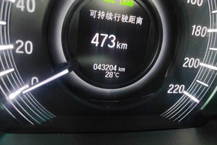Used Honda Odyssey 2019 2.0L Rui·Smart Edition Odometer Close Up