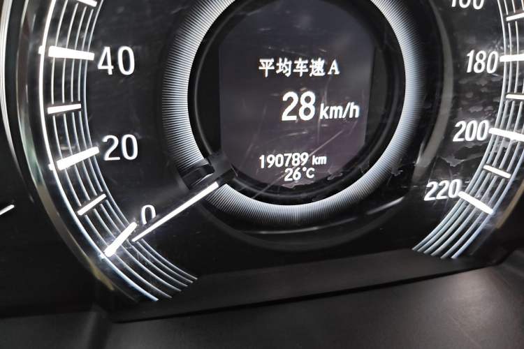 Used Honda Odyssey 2019 2.0L Rui·Comfort Edition Odometer Close Up