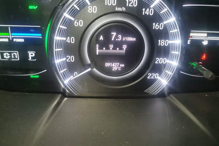 Used Honda Odyssey 2019 2.0L Rui·Smart Edition Odometer Close Up