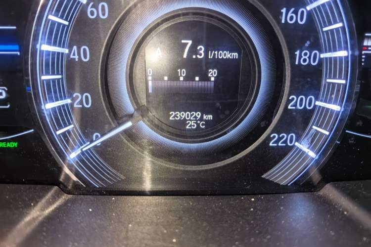 Used Honda Odyssey 2019 2.0L Rui·Smart Edition Odometer Close Up