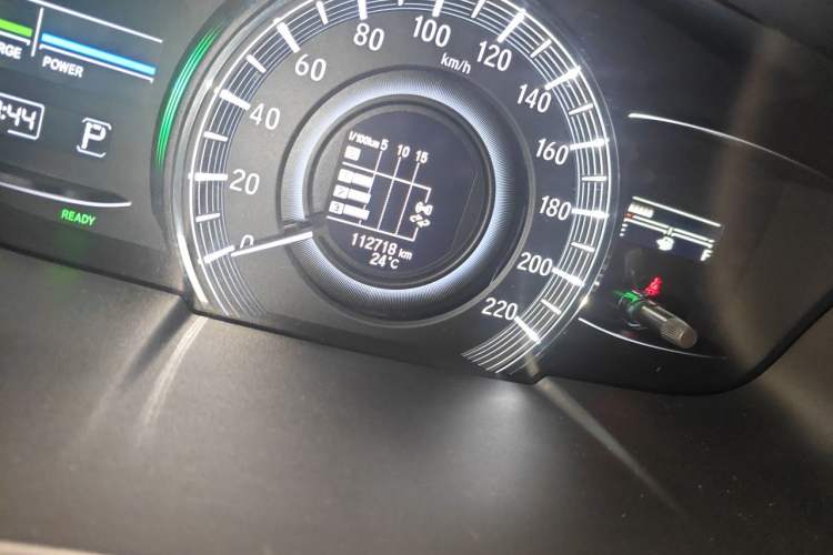 Used Honda Odyssey 2019 2.0L Rui-Changxiang Edition Odometer Close Up