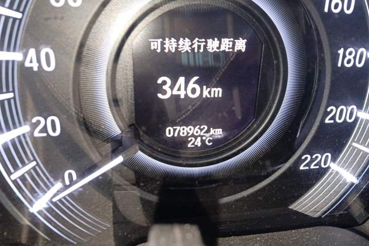 Used Honda Odyssey 2019 2.0L Rui·Smart Edition Odometer Close Up