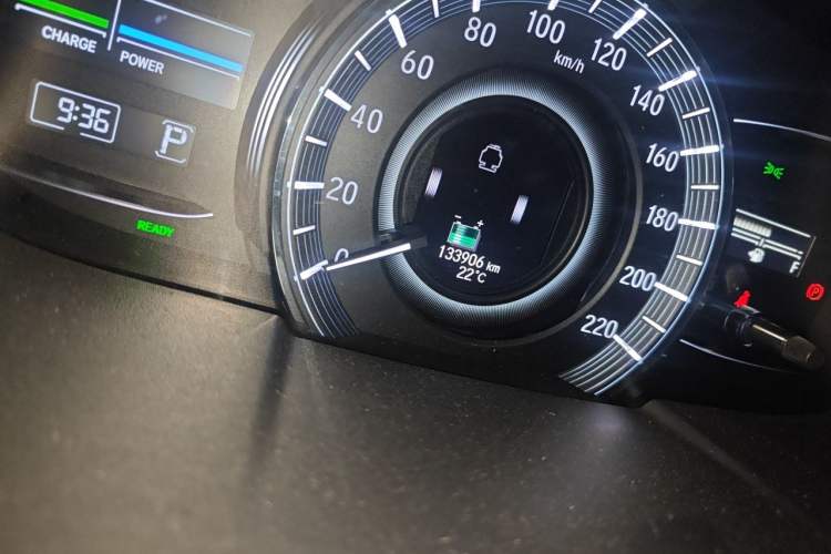 Used Honda Odyssey 2019 2.0L Rui·Zhi Zhen Edition Odometer Close Up