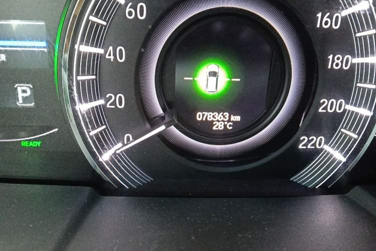 Used Honda Odyssey 2019 2.0L Rui·Smart Edition Odometer Close Up