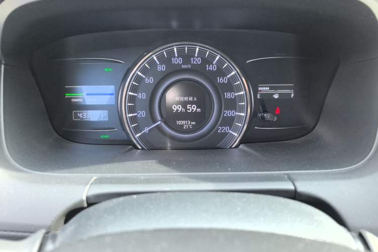 Used Honda Odyssey 2019 2.0L Rui·Comfort Edition Odometer Close Up