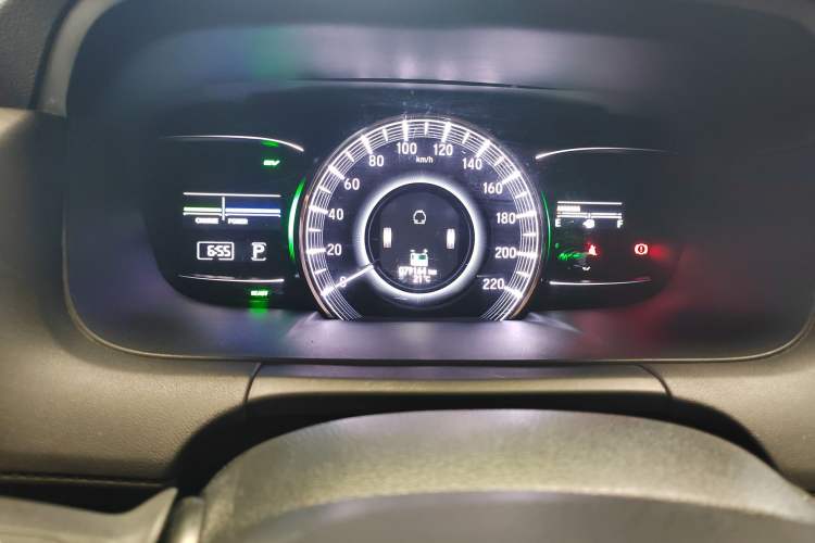 Used Honda Odyssey 2019 2.0L Rui·Comfort Edition Odometer Close Up