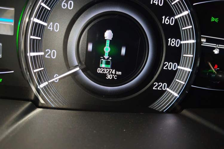 Used Honda Odyssey 2019 2.0L Rui-Zunxiang Edition Odometer Close Up