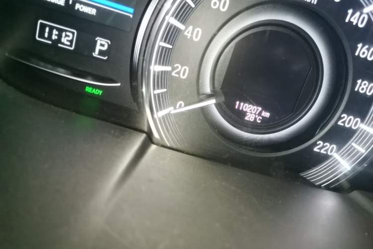 Used Honda Odyssey 2019 2.0L Rui-Zunxiang Edition Odometer Close Up