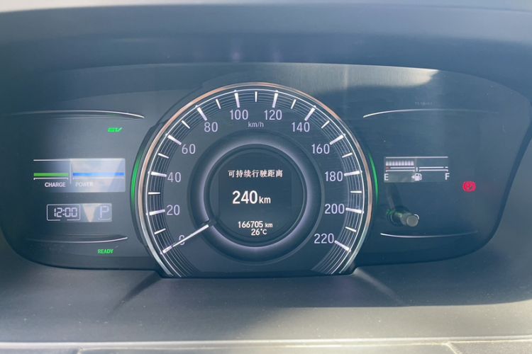 Used Honda Odyssey 2019 2.0L Rui-Zunxiang Edition Odometer Close Up