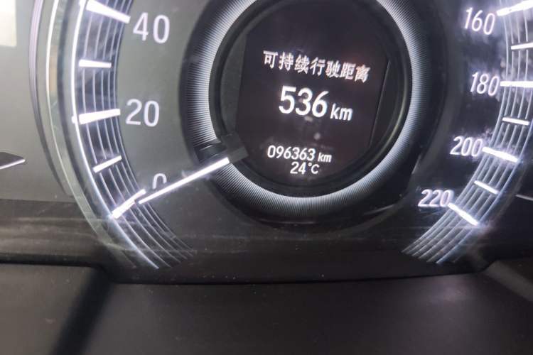 Used Honda Odyssey 2019 2.0L Rui·Comfort Edition Odometer Close Up