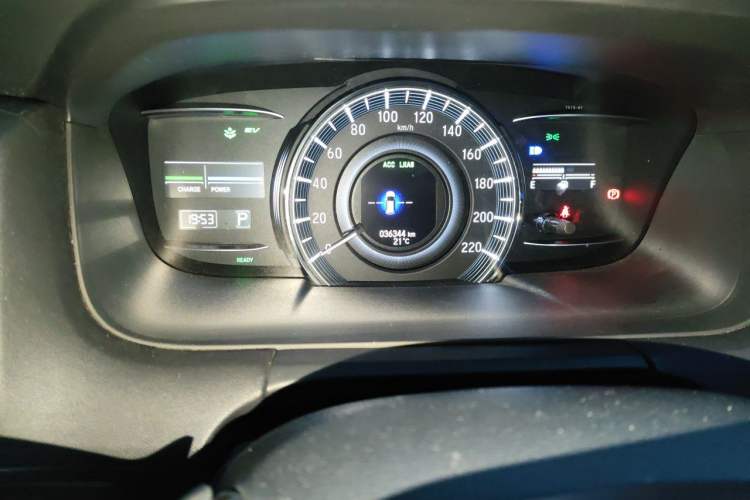 Used Honda Odyssey 2019 2.0L Rui-Zunxiang Edition Odometer Close Up