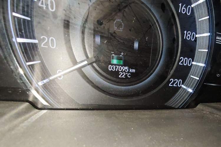 Used Honda Odyssey 2019 2.0L Rui-Zunxiang Edition Odometer Close Up