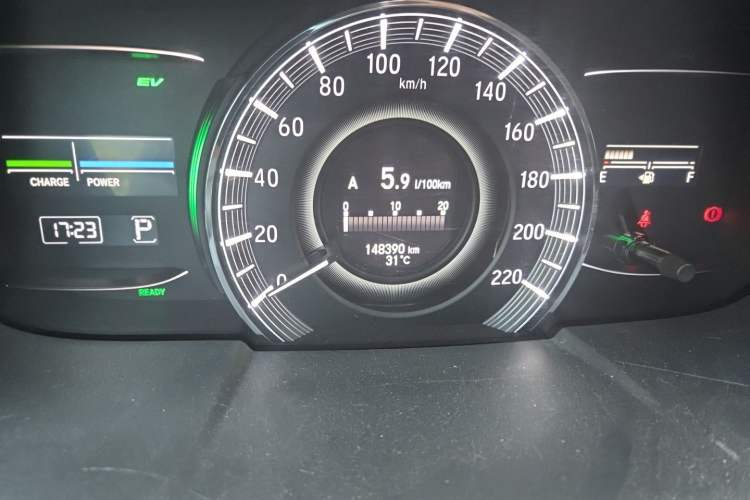 Used Honda Odyssey 2019 2.0L Rui·Comfort Edition Odometer Close Up