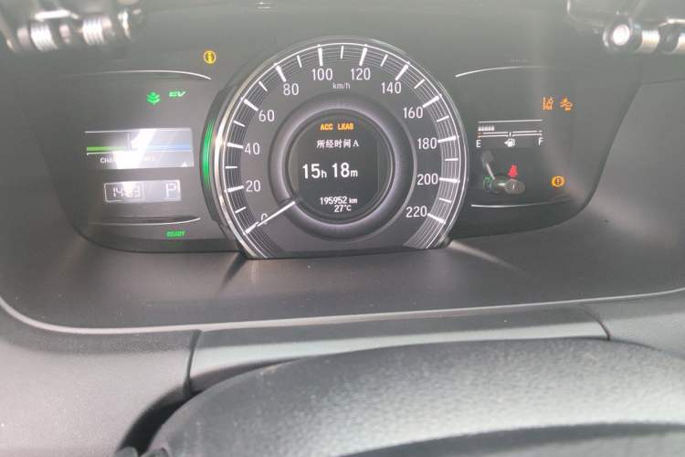 Used Honda Odyssey 2019 2.0L Rui·Zhi Zhen Edition Odometer Close Up