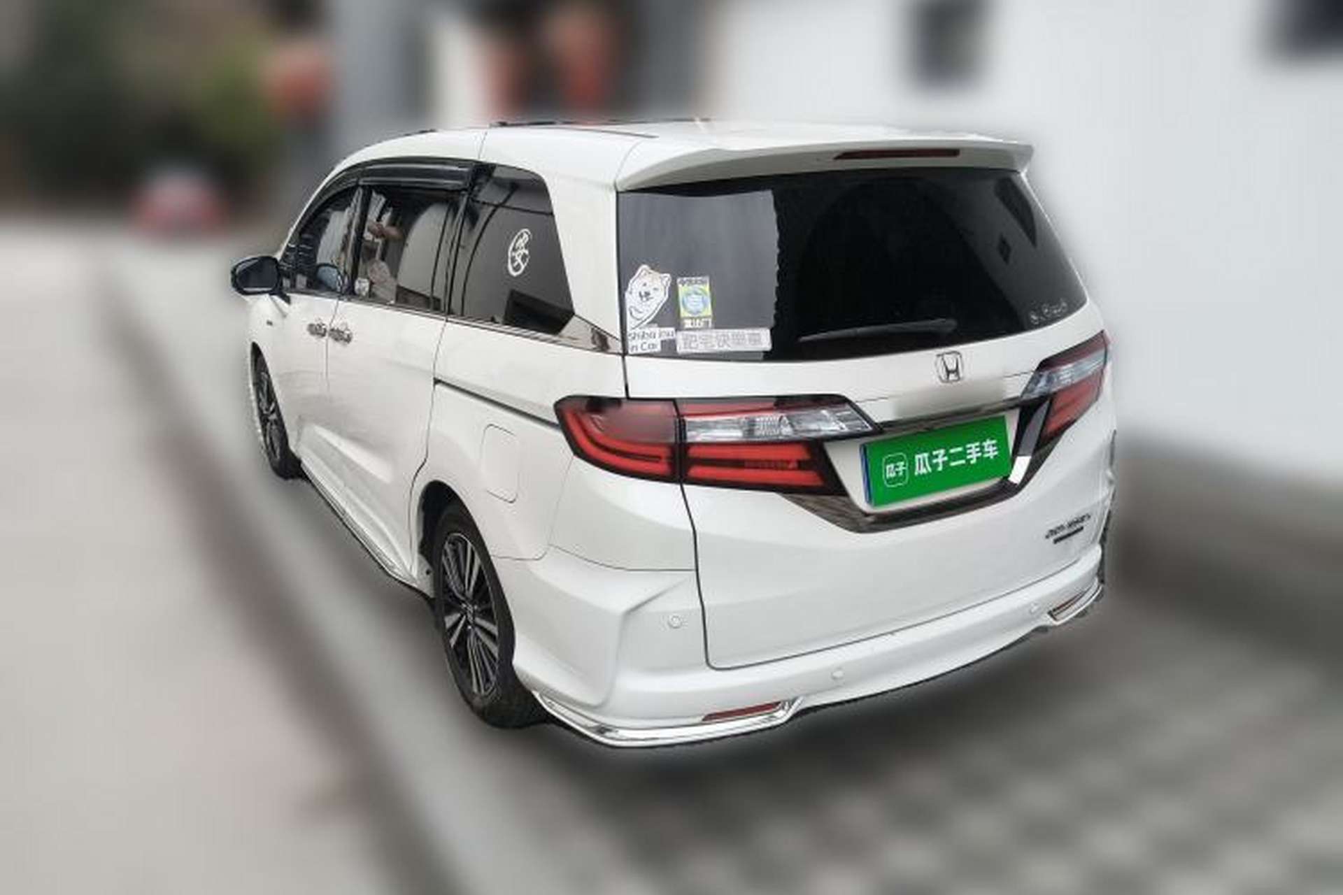 Used Honda Odyssey 2019 2.0L Rui·Zhi Zhen Welfare Edition Rear Left 45 Deg