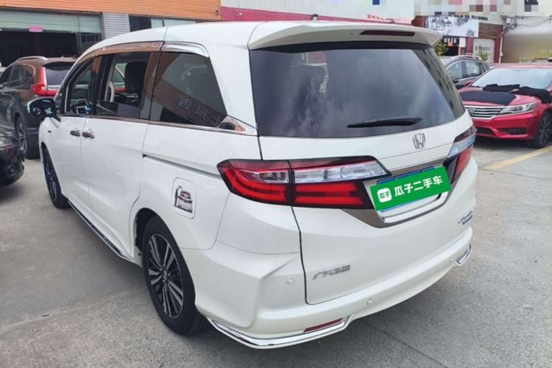 Used Honda Odyssey 2019 2.0L Rui-Zunxiang Edition Rear Left 45 Deg