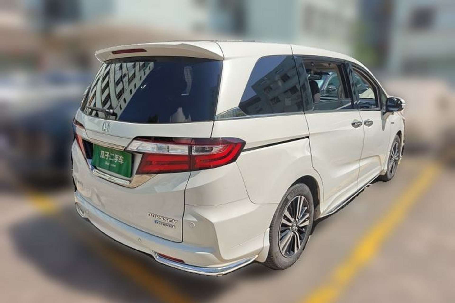 Used Honda Odyssey 2019 2.0L Rui·Zhi Zhen Edition Rear Right 45 Deg